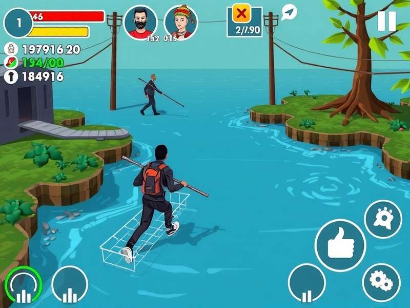 Flood Escape Runner Gameplay